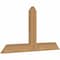 Ekena Millwork Portland Timber Gable Bracket, Western Red Cedar, 36"W x 19"H x 1 1/2"D x 3 1/2"F, 13/12 Pitch GBW036X19X0204POR00SWR - alternate 2